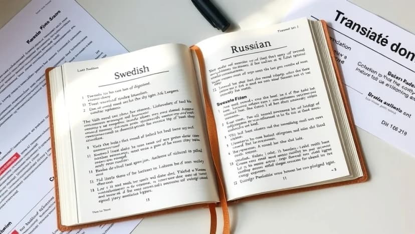 Översättare från svenska till ryska